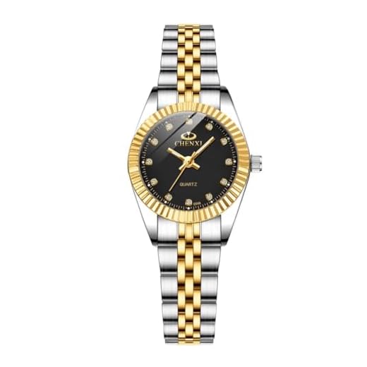 Orologio analogico da donna al quarzo con cinturino in acciaio inossidabile,classico ed elegante orologio da donna con quadrante decorato con diamanti,cassa da 26 mm,lancette luminose