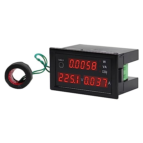 Multimètre DL69-2048 Multifonctionnel AC Voltmètre Ampèremètre Compteur