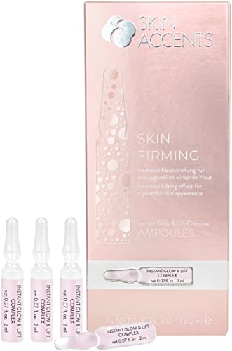 inspira: cosmetics Skin Accents Skin Firming Instant Glow & Lift Complex Ampullen Intesive Hautstraffung für eine jugendlich wirkende Haut 14 ml