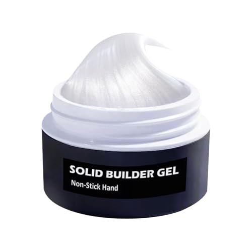 Pegamento sólido para uñas, adhesivo fuerte para uñas artificiales y puntas de uñas, secado rápido y duradero, adhesivo sólido para uñas a presión y sujeción rápida y duradera, color azul claro