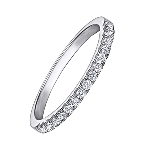 Bague en argent sterling S925 et zircon pour illuminer vos tenues rock