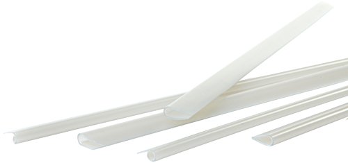 Pavo - A4 6 mm Klemmschiene für 20-40 Blatt, Transparent...