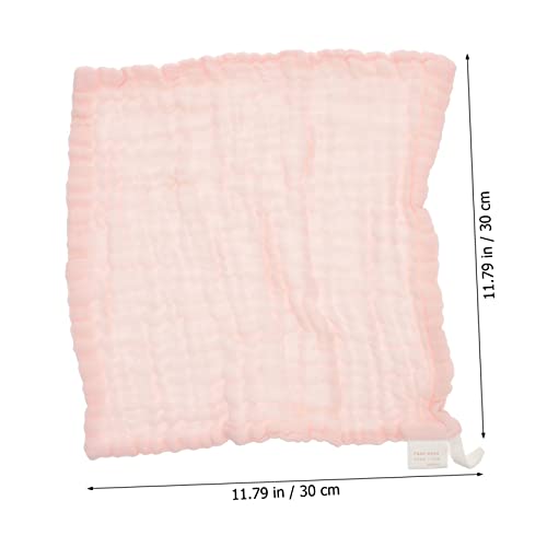 3pcs Baby Muslin Burp Cloths Soft Cotton Gauze Face Towel Set for Newborns Absorbent Drool Towels in Candy Colors for Infants and Toddlers2