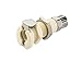 LinkTech 20PP Series Panel Mt. Socket, Valved, 5/32" PTF, Molded Almond Color
