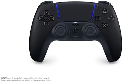 PS5 DualSense Midnight Black Controller (Renewed) - $102.10