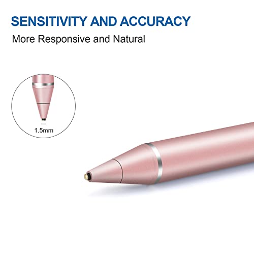Image of Active Stylus Pens for Touch Screens, Active Pencil Smart Digital Pens Fine Point Stylist Pen Compatible with iPhone iPad,Android Smart Phone&Tablet Writing Drawing by maylofi