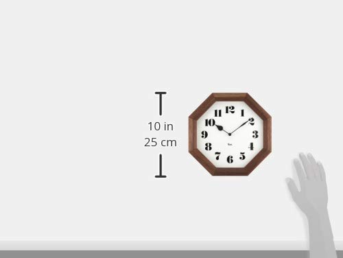 Amazon.co.jp: レムノス Lemnos 掛け時計 八角の時計 WR11-01