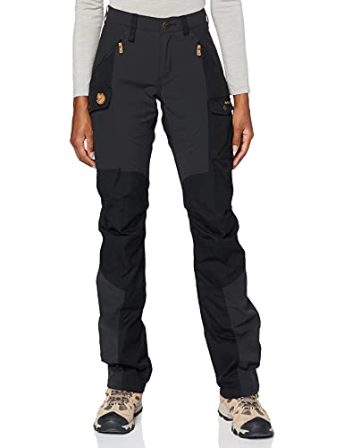 Produktfoto von Fjällräven Damen Trekkinghose Nikka Curved, Black, 46, F89638-550