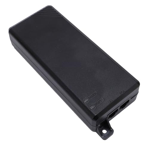 Inyector PoE 150W, Inyector PoE 2.5G, Adaptador de alimentación 2500Mbps con cable AC de 1.2m, diseño seguro, luz indicadora conveniente para Gen3 miniatura 3