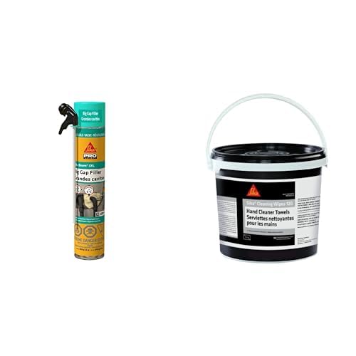 SIKA 9 aerosols 750ml Triple Expansion Polyurethane Foam, for Large