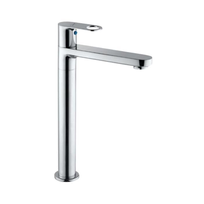 JAQUAR ORNAMIX Prime Series Table Mounted Tall Boy Cold ONLY Basin TAP/TAP (Chrome) | TOP Lever, Brass Body Water Tap/Faucet/Cock for Bathroom/Kitchen Wash Basin