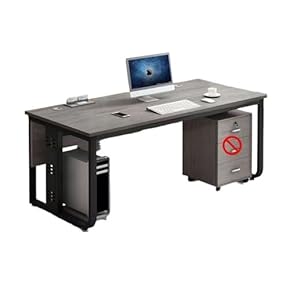 【人気商品】パソコンデスク　引き出し付き　幅100*奥48 　グレー 人気商品】パソコンデスク 引き出し付き 幅100*奥48 グレー