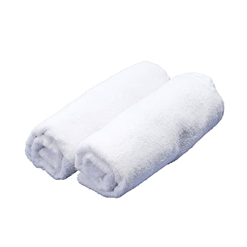 Toalla Algodón Blanca 90x50cm, de Manos, Lavabo, Peluquería, Gimnasio (2) Cover