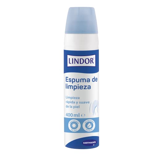 Lindor Skin Espuma de Limpieza, Espuma Limpiadora Compatible con los Mecanismos de Protección Propios de la Piel, Contiene Creatina, pH Neutro, 400 ml