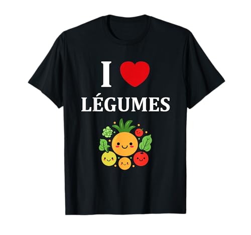 Nourriture Légume enfant humour J'aime les légumes T-Shirt