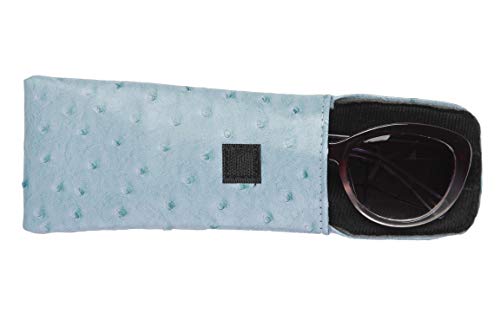 4 Pack Eyeglass Case Top Closure, Slip In Eyeglass Case Soft Faux Leather For Large Glasses, Women Men #TOP4
