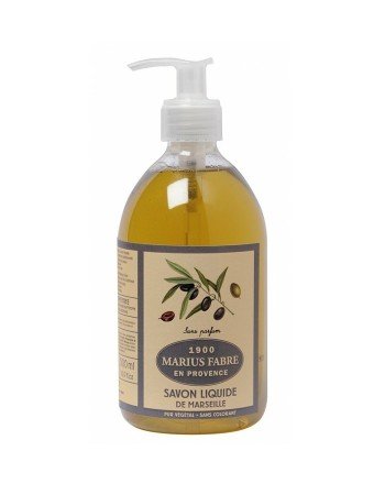 500ml Marius Fabre Liquid Soap Plastic Pump - Unscentd