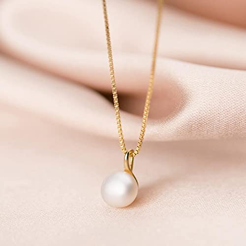Collier en argent 925 anti-allergie maille boîte solide qui ne noircit pas