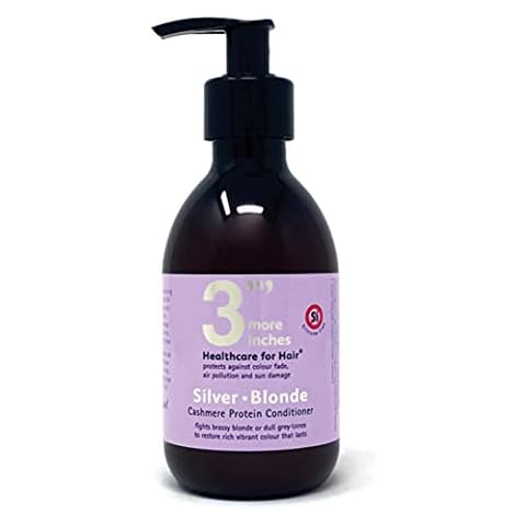 3'''More Inches Silver Blonde Conditioner - Color Correcting Purple Conditioner For Blonde Hair - Anti Brassy, Yellow Tones - Toning Violet Pigment - Sulphate Free - Hair Care by Michael Van Clarke Cover