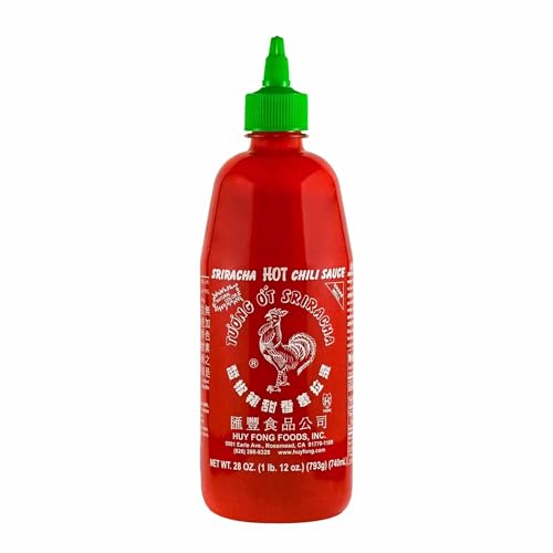 Huy Fong Hot Chili Sauce, Sriracha, 28 oz