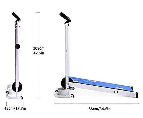 Caminadora mecánica plegable portátil carga 100 Kg miniatura 7