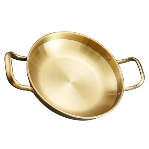 Gatuida Olla de Acero Inoxidable con Asas Dobles para Ramen y Cocina Diaria Resistente la Corrosión para Gas y Cocina Industrial para Hogar y Restaurante Gatuida Olla de Acero Inoxidable con Asas Dobles para Ramen y Cocina Diaria Resistente la Corrosión para Gas y Cocina Industrial para Hogar y Restaurante