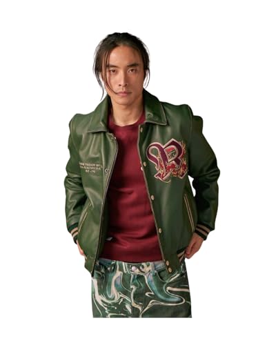 REDSKINS, blouson, Sport, Cintrée, Hiver, Confort, Homme, Femme, Adulte, Taille 2XL, Modèle H25DRAFIG-GREEN2XL