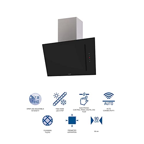 Cata-Campana-Decorativa-de-Pared-Modelo-THALASSA-900XGBKF-Ancho-de-90-cm-6-Niveles-de-Potencia-Clase-de-eficiencia-Energetica-A-Acabado-en-Cristal-Negro Cata-Campana-Decorativa-de-Pared-Modelo-THALASSA-900XGBKF-Ancho-de-90-cm-6-Niveles-de-Potencia-Clase-de-eficiencia-Energetica-A-Acabado-en-Cristal-Negro