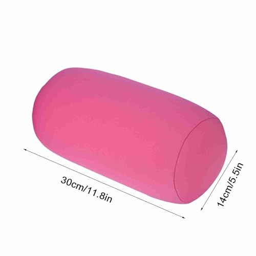 Almohada tubular de microperlas para viaje 35 cm miniatura 4
