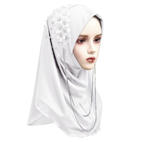 Fashion Long Hijab Scarf for Women Girls Muslim Islamic Under Scarf Hat Long Hijabs Cap Instant Turbans Wrap4
