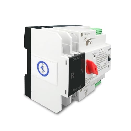 Sélecteur ATS monophasé 125A idéal pour groupe électrogène