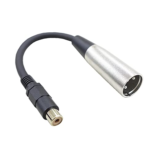 Amazon.co.jp: MaxLinker (マックスリンカー) XLRオス-RCAメス マイク