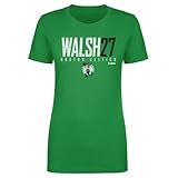 500 LEVEL Jordan Walsh Boston Celtics Shirt for Women - Jordan Walsh Boston Celtics Elite WHT (Kelly Green, Medium)
