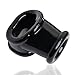OXBALLS POWERSLING Original Cocksling - Squeeze-Ball Sack Stretcher & Bulge-Pumping Vice - Stretch Your Nuts Raw, Grip Your Sweaty Shaft, Pack a Monster Bulge for Jockstrap Play - Black