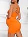 Happy Cherry Maternity Clothes Set 2 Piece Shorts Outfit Yoga Workout Lounge Wear Maternity Body Suit Summer Orange