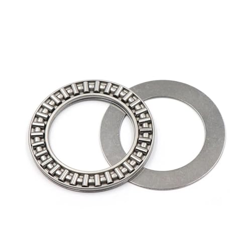 5 Pcs Axial AXK2035 TN 20x35x4 mm Flat Thrust Needle Roller Bearings + 10x AS2035 Washers