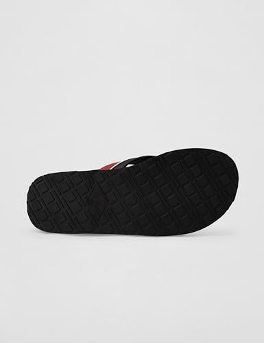 Image of Men's logo print flip-flops slippers
