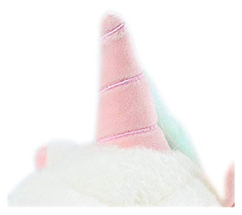 Image of Tickles Soft Toy Plush Animal Unicorn Horse Stuffed for Child Girls & Boy Birthday Gift (Color: White Size: 53 cm)