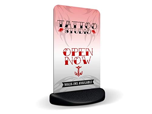 Tattoo Shop Open Now Ecoflextra Pavement Sign MEGA Listing Outdoor Street Advertising Display…
