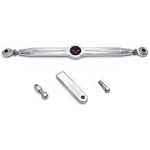 HTTMT- MT288-014- Aluminum Skull Gear Shift Linkage Compatible with H-D CVO Electra Glide Fat Boy Heritage Softail Adjustable from 300mm330mm