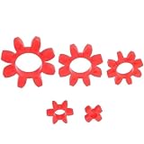 1 Stück GR38 Urethan-Wellenkupplungspuffer – flexibler elastischer Spider-Einsatz, 80 x 38 mm offenes Kupplungselement-Set