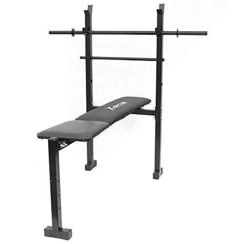 Banco Supino com 1 Barra para Abdomen Superior, Inferior e Laterais