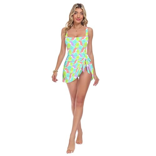 Maillots de bain une pièce pour femmes avec bretelles larges grand confort