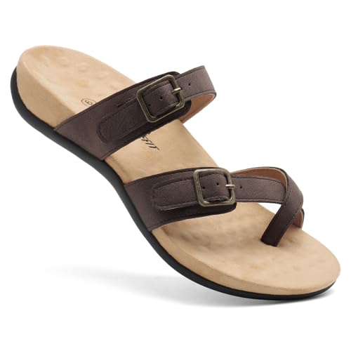 Image of Athlefit Women's Orthopedic Sandal with Arch Support