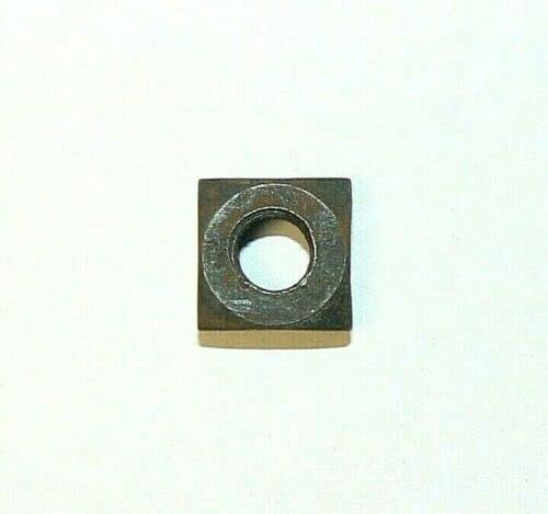 5/16"-18 Square Nuts (Semi-Finished) - Plain Finish - Lot of 50 Pcs. HQ