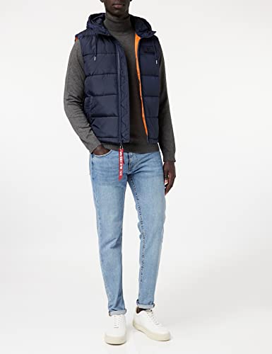 Chaleco con capucha FD Alpha Industries chalecos hombre acolchados de invierno 2