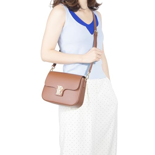 Crossbody Box Bag for Women, Genuine Cowhide Leather, Elegant Small Shoulder Purse, Compact Daily Handbag 32452