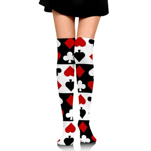 Compression Socks for Women Girls Knee High Running and Travel Athletic Soccer Socks