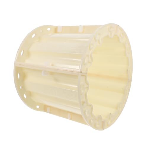 Veemoon Moule à Colonne Romaine en Plastique pour Béton, 25 Cannelures Verticales, Forme Ronde pour Pilier Décoratif Européen, Moule à Ciment pour Allées et...