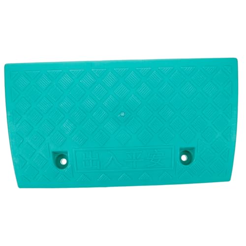 OUNONA Portable Low Profile Car Ramp Easy Installation Lightweight Threshold Ramp for Wheelchairs and Vehicles Supports Heavy Loads for Home and Outdoor Use